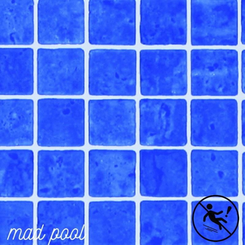 PVC SOPREMAPOOL - Mosaic Bleu "Anti-dérapant"